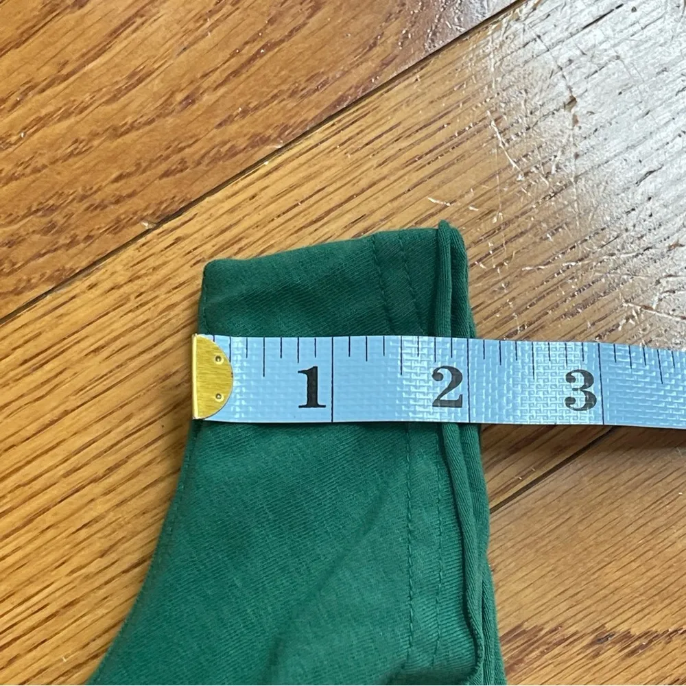 FREE PEOPLE FP MOVEMENT HOT SHOT TEE ROMPER Heritage Green Sz L - Image 13