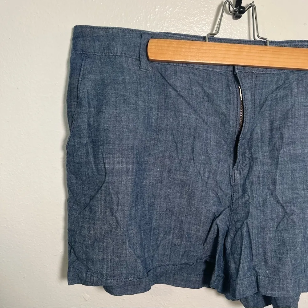 A New Day Shorts Chambray Blue - Image 4
