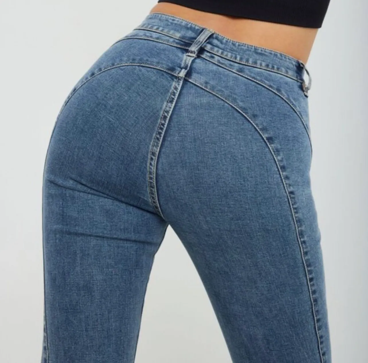 Flare Denim Jeans - Image 2