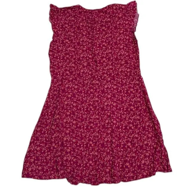 Old Navy Womens Floral Print‎ Dress Ruffle Sleeve Casual Summer Sundress Sz XXL - Image 9