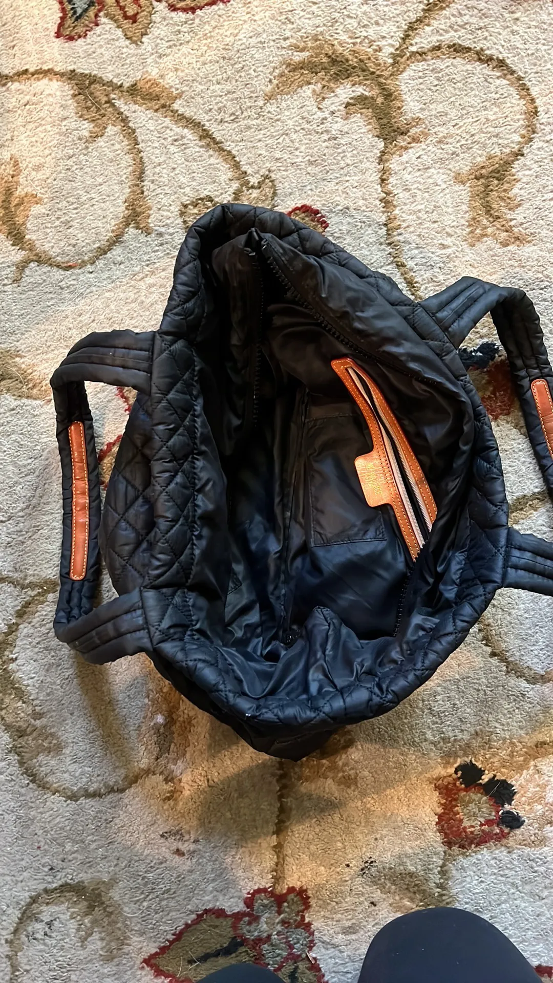 MZ Wallace Black Metro Medium Tote - Image 5