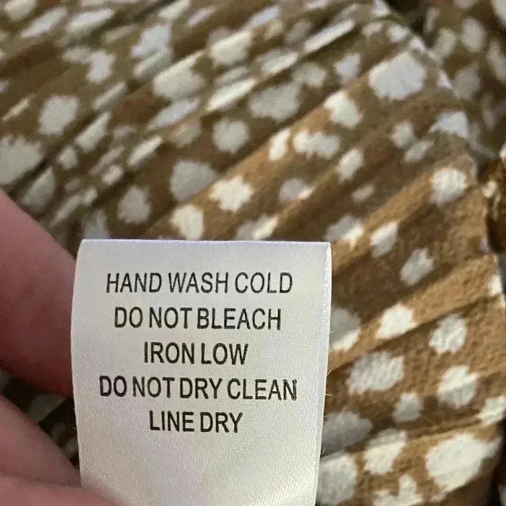 Alice Blue 🆕 Boho Mid High Waist Pleated Skirt XL🆕 - Image 9