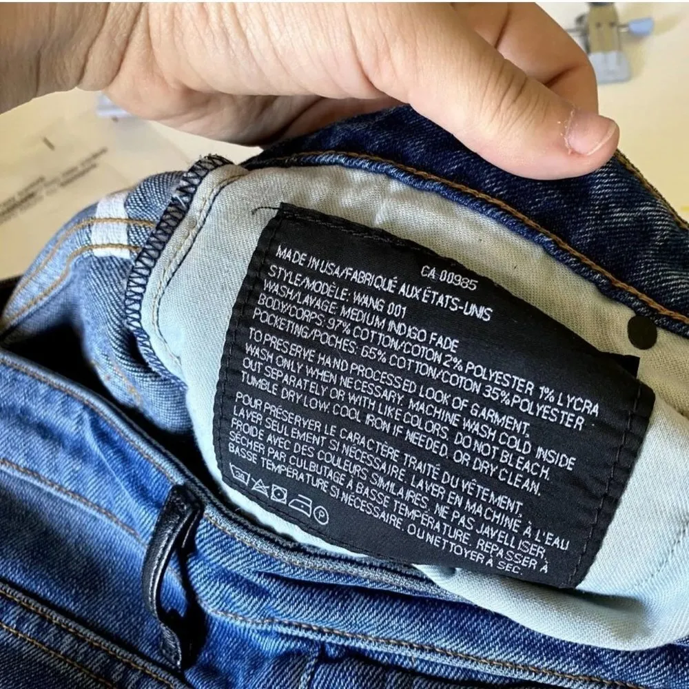 Denim x Alexander Wang High Wasted Skinny Jeans - Size 27 - Image 6