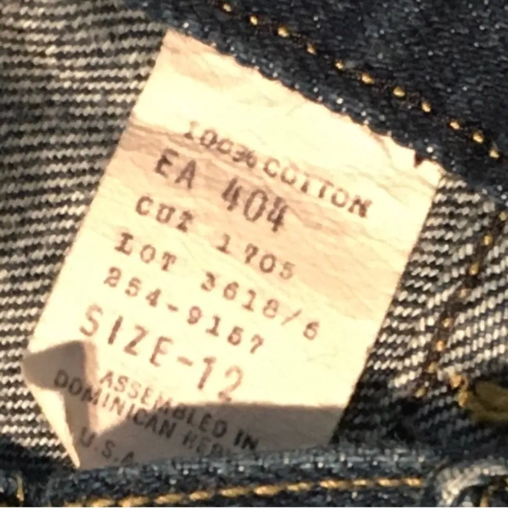 Big Yank Rare Vintage 70s Made in USA Women’s Bootcut‎ Jeans Size 12 RN#43602 Blue - Image 2