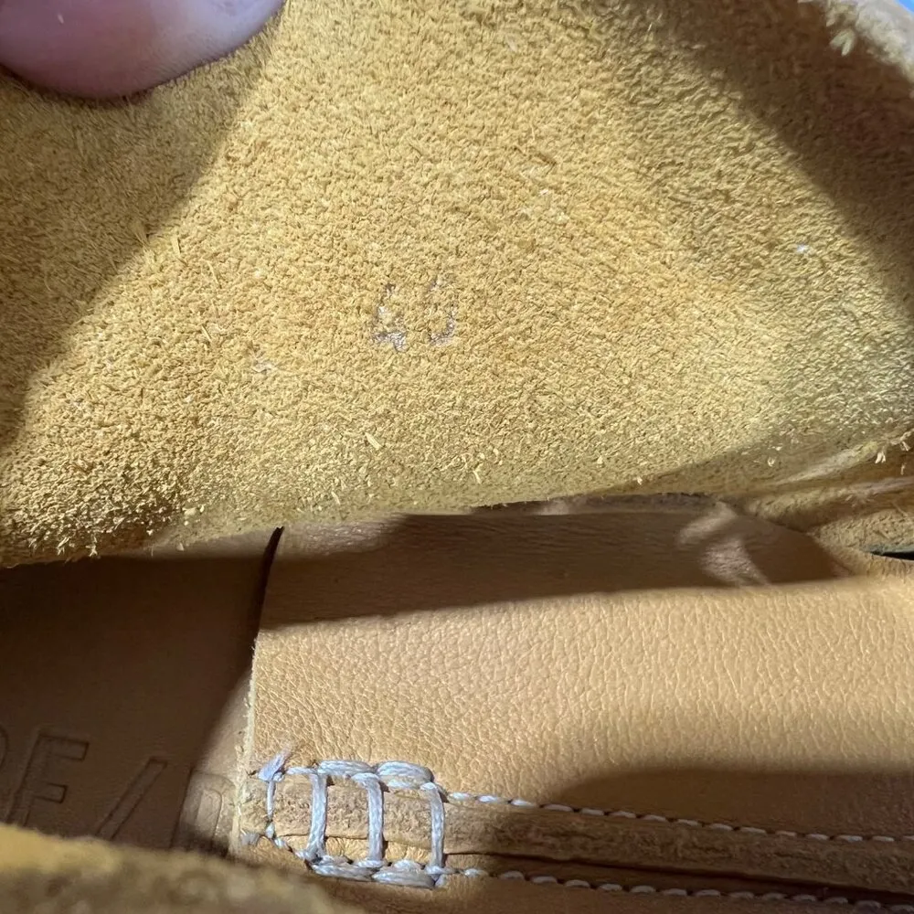 $450 NEW RE/DONE LEATHER MOCCASINS SHOES SZ 40 9 - Image 7