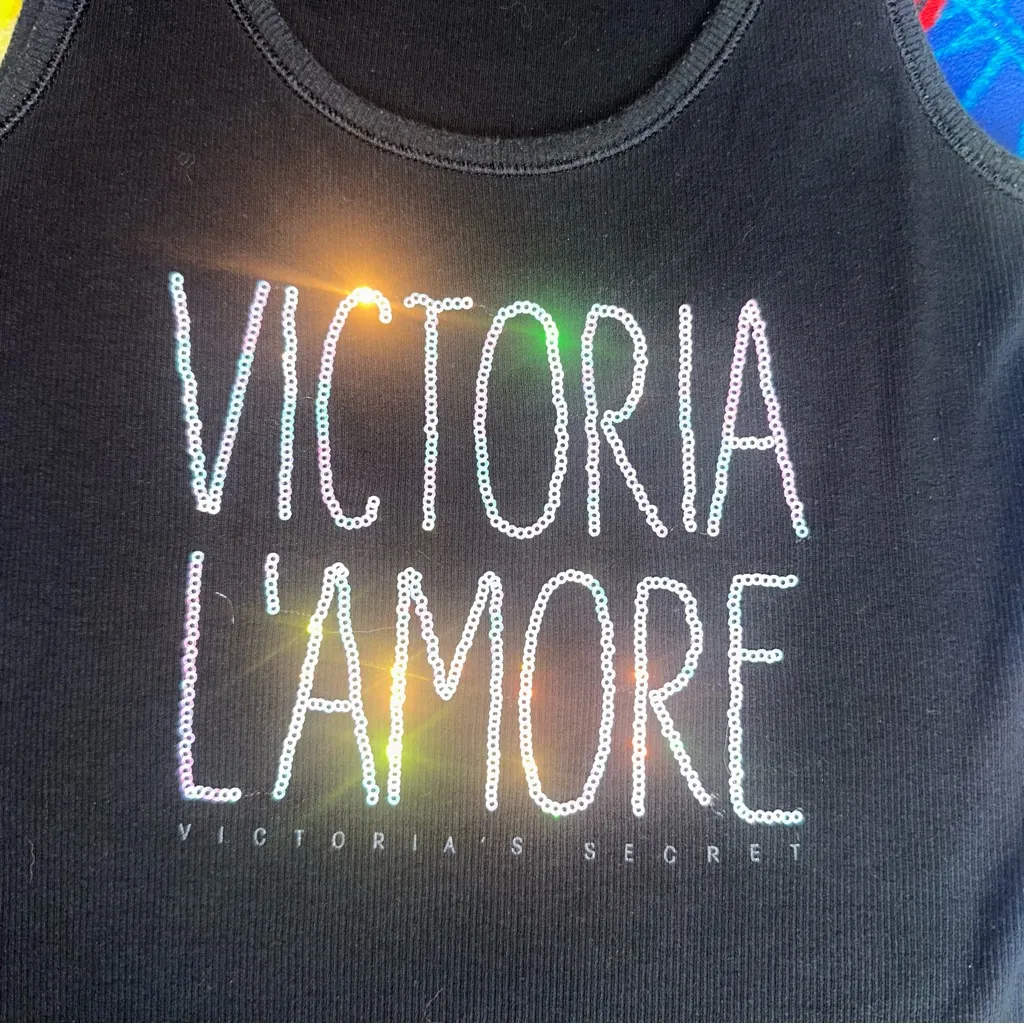 Y2K Victoria’s Secret Bling Tank Top! - Image 2