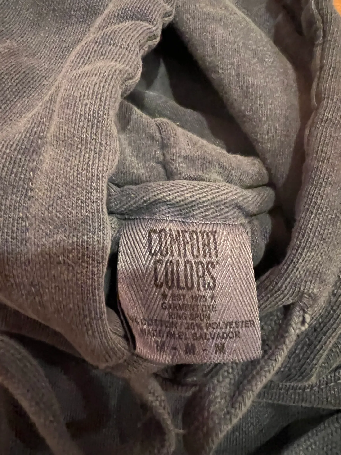 Comfort Colors Adirondacks Navy Hoodie  - Image 5