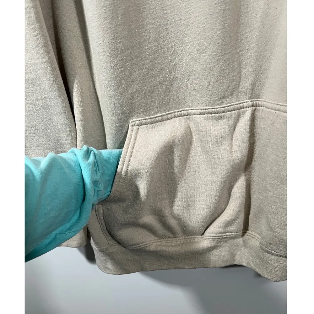 Trying Not To Fall Apart Hoodie from Lit Boutique in Beige Size 2XL - Image 5