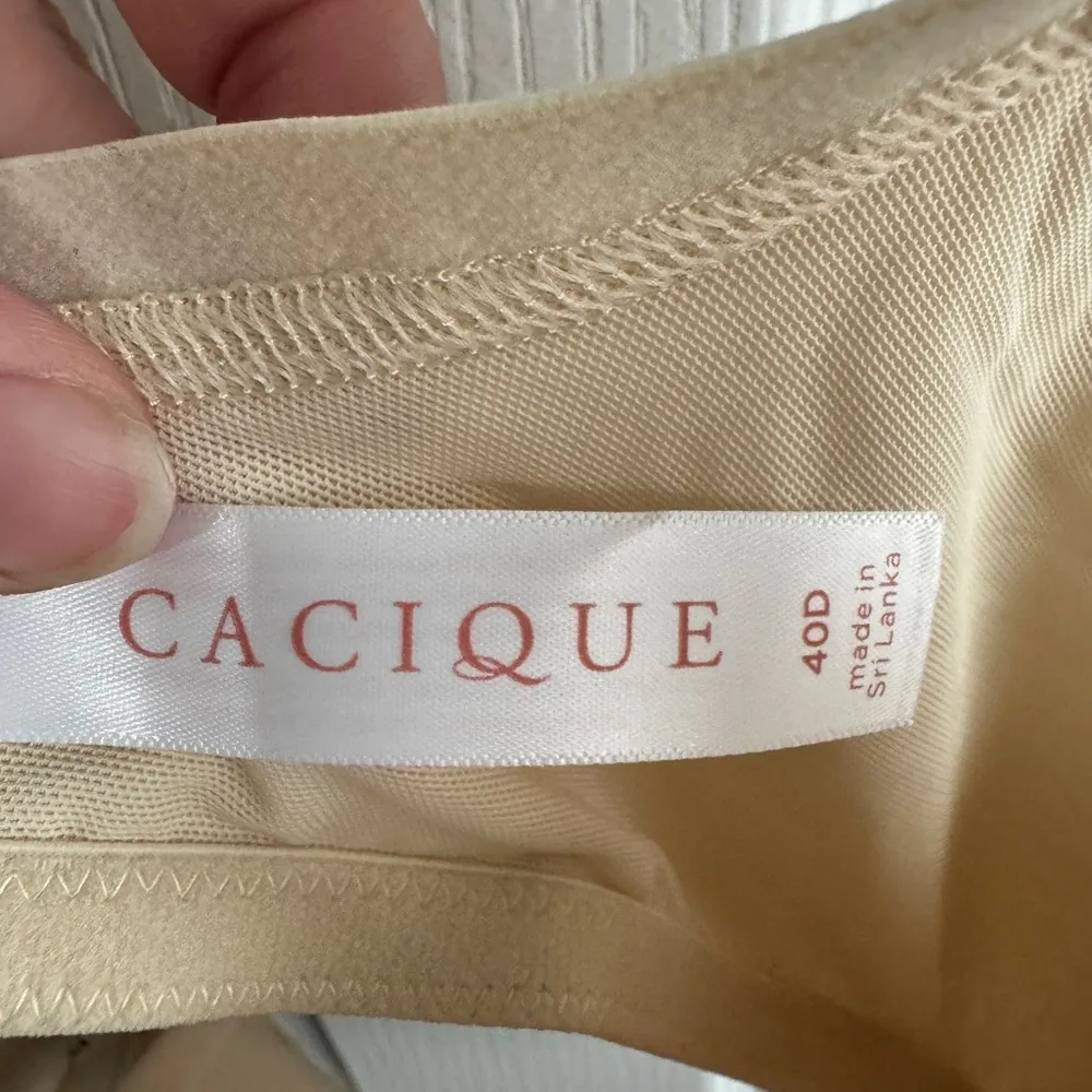Cacique Cotton Collection lightly lined t shirt bra size 40D - Image 3