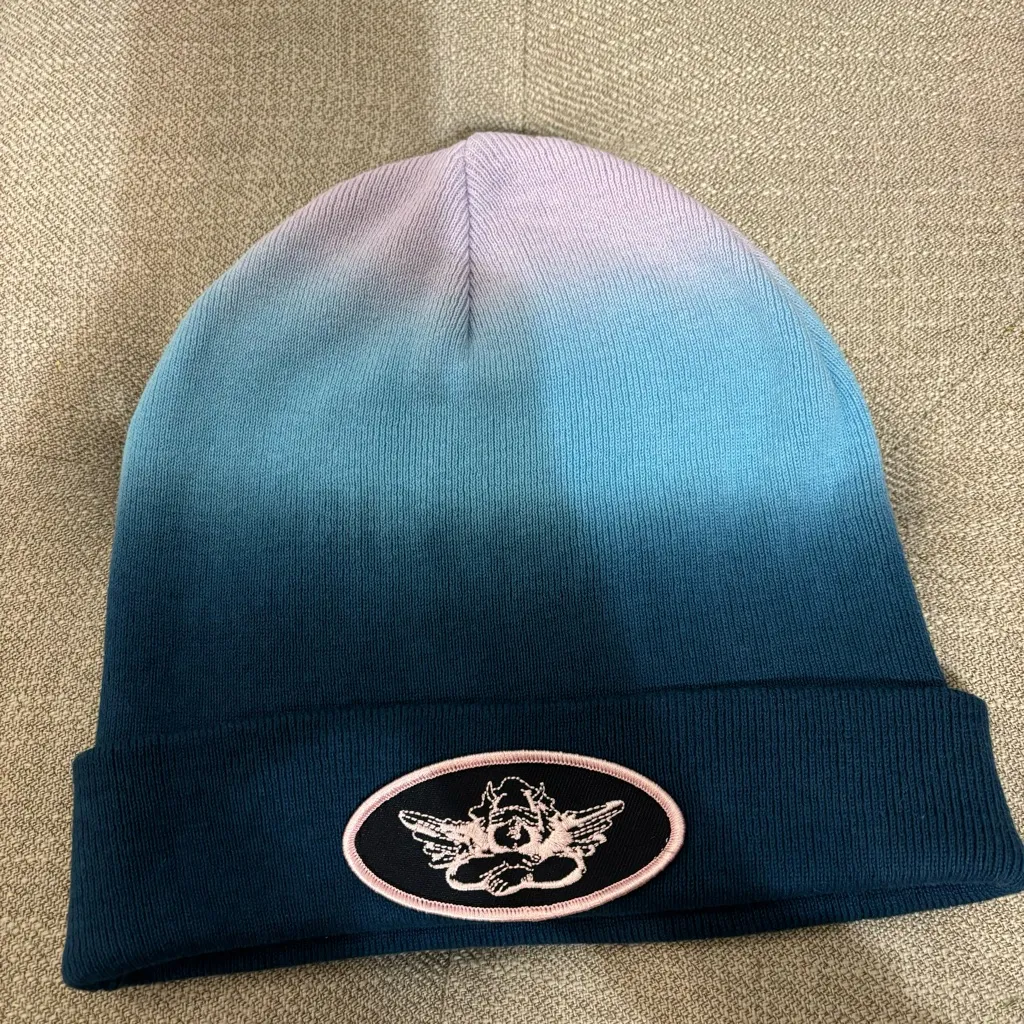 Boys Lie Purple and Blue Gradient Beanie - Image 2