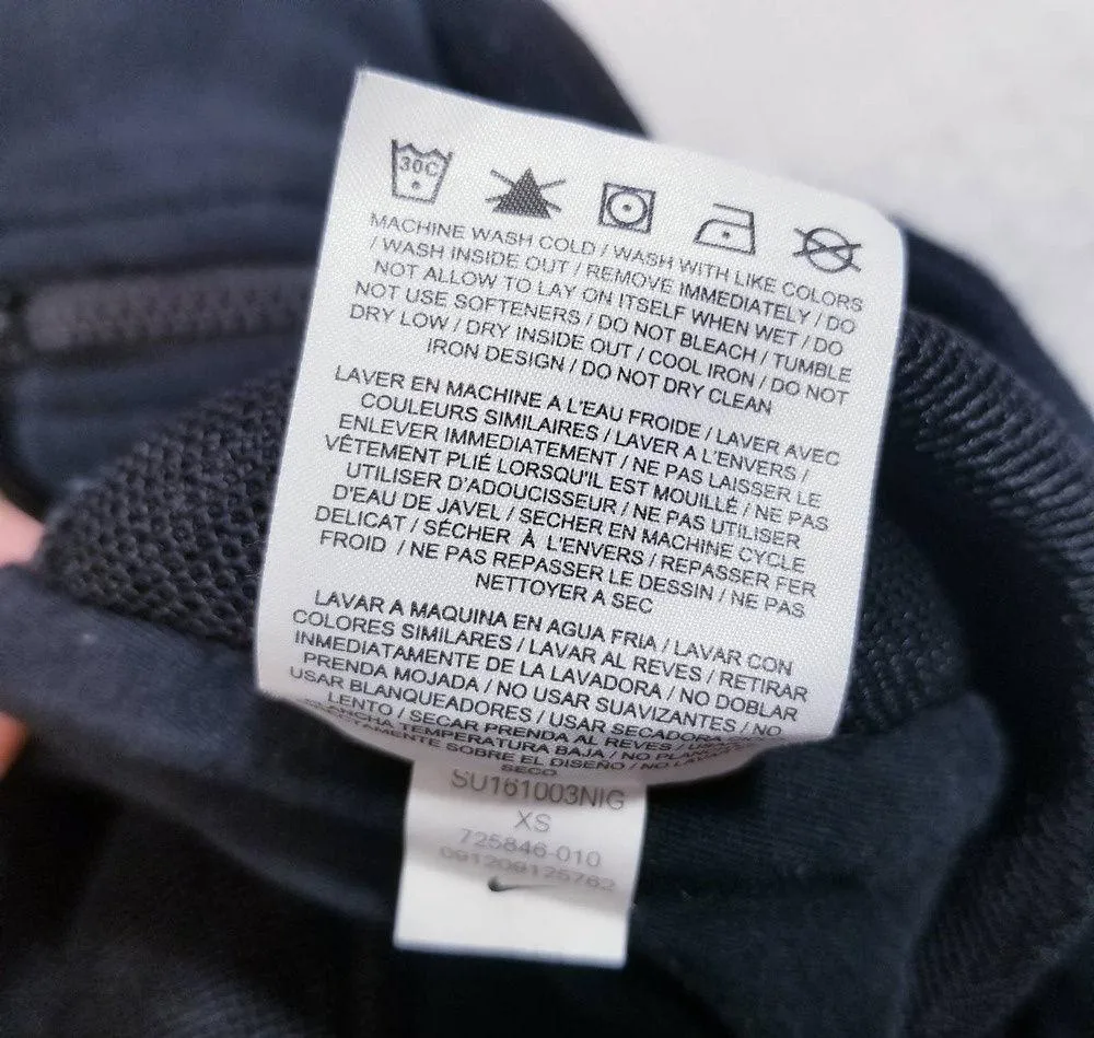 Nike Black Mesh Vest Full Zip Up - Image 12