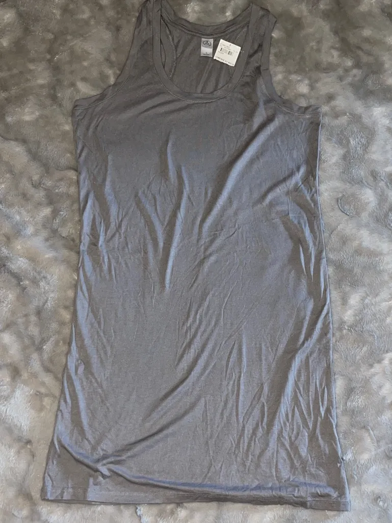 Alternative NWT Gray Modal Blend Sleep Tank Nightie Dress Size Small - Image 1
