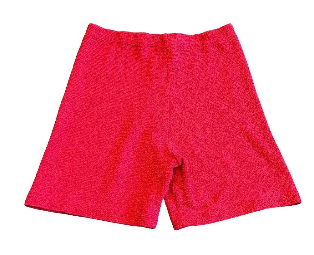 Booty by Brabrants Red High Waisted Athletic Workout Shorts Exercise Size Small - Image 1