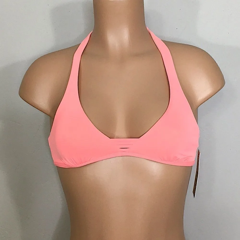 ROXY neon light sherbet orange bikini top. NWT - Image 3