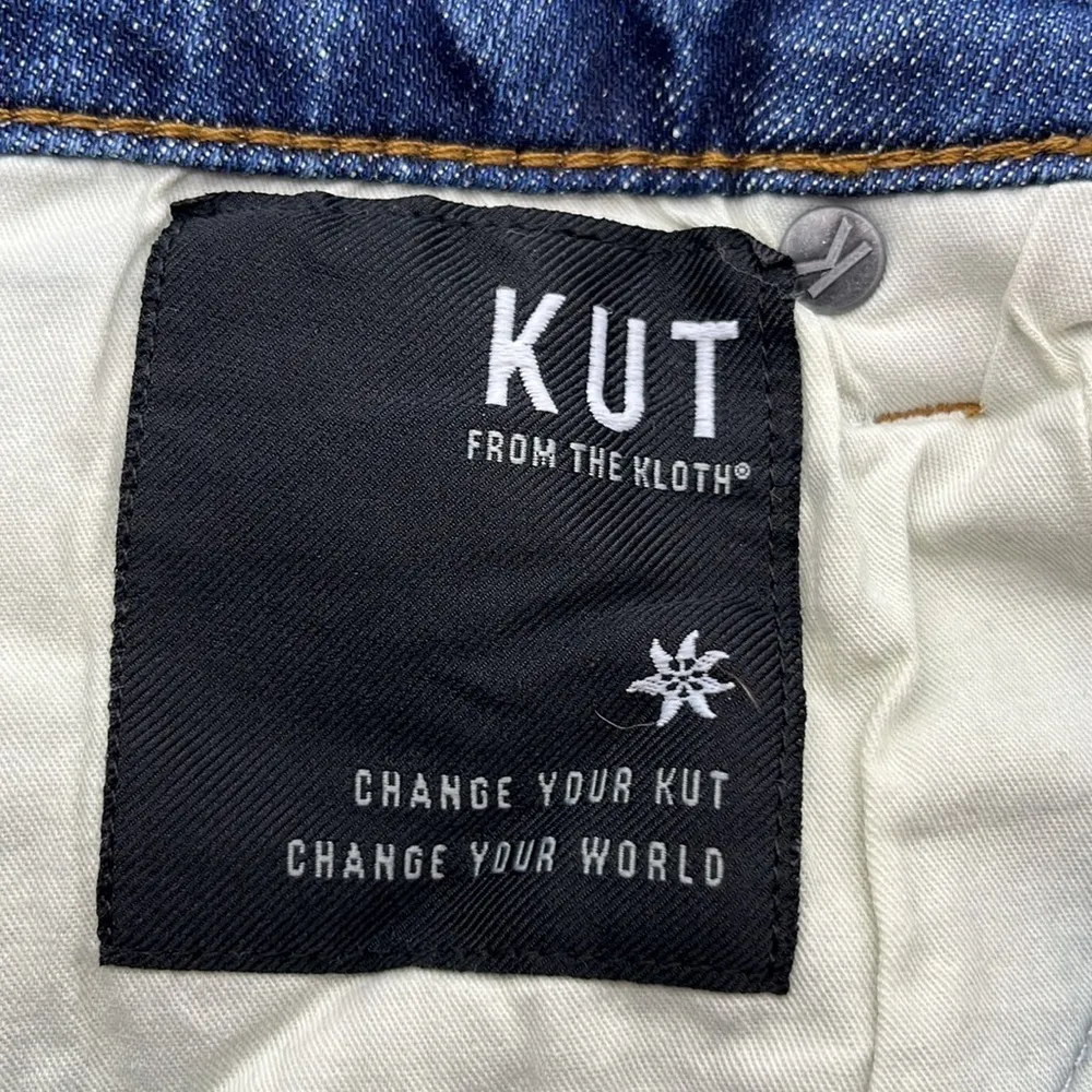 Kut From The Kloth Catherine Boyfriend Mid Rise Size 0 - Image 9