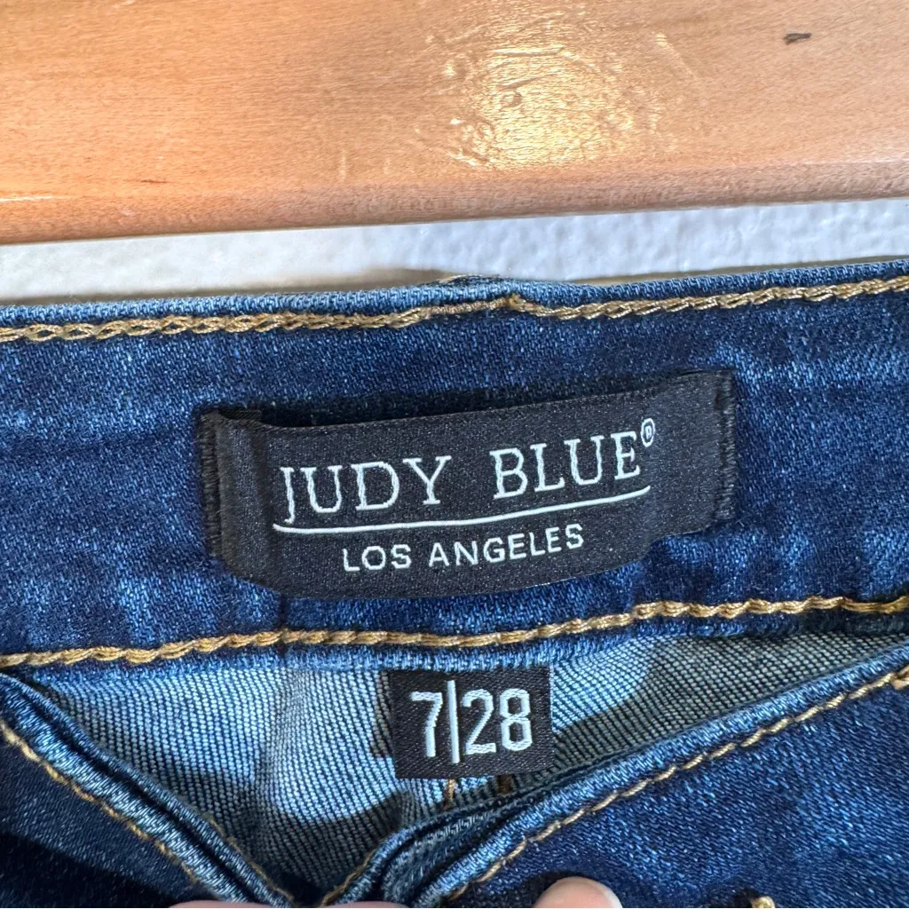 Judy Blue Skinny Fit Jeans Womens 28 High Rise Ankle Length Fall Denim Casual - Image 10