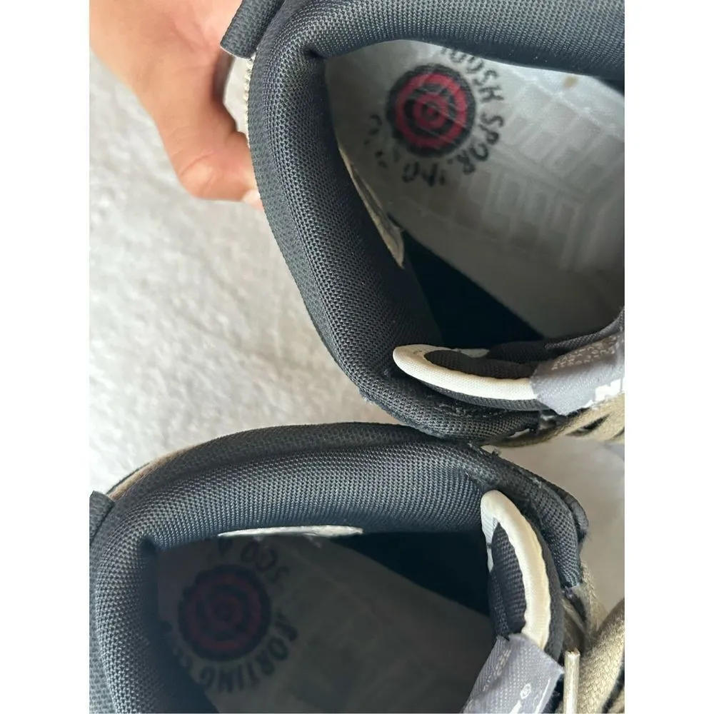 Nike Dunks comfort premium shoes swoosh sporting club grey size 8 - Image 9