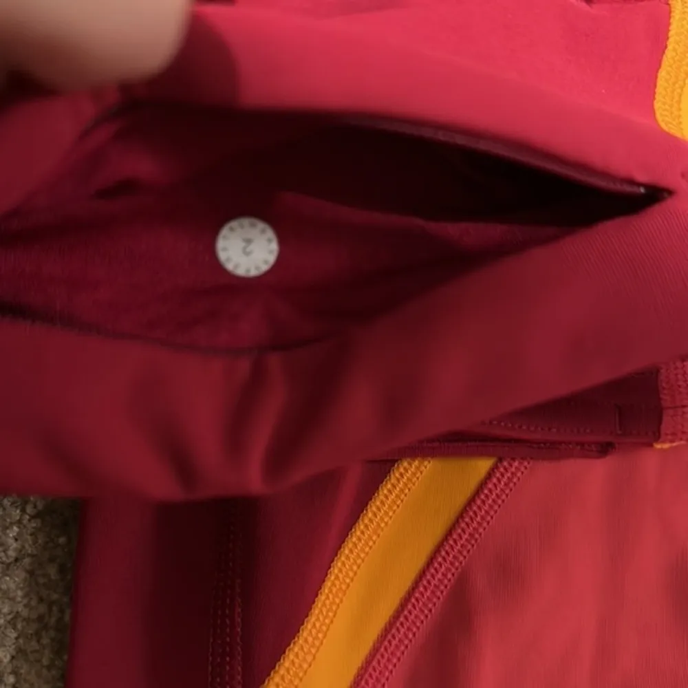 Lululemon Wild Twist 7/8 Tight *25” $118 Ruby Red Fuschia Pink Vivid Amber - Image 12