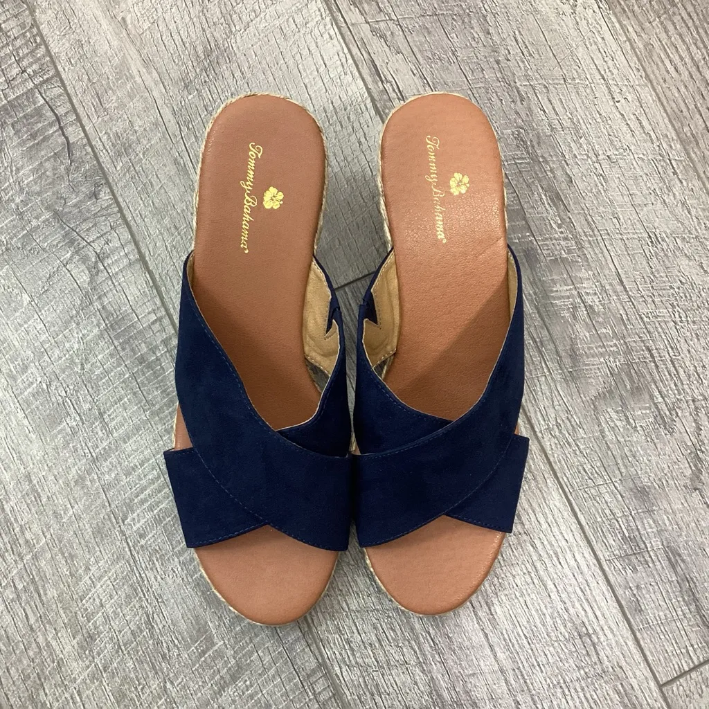 Tommy Bahama Stacey Wedge Sandals Size 10M - Image 2