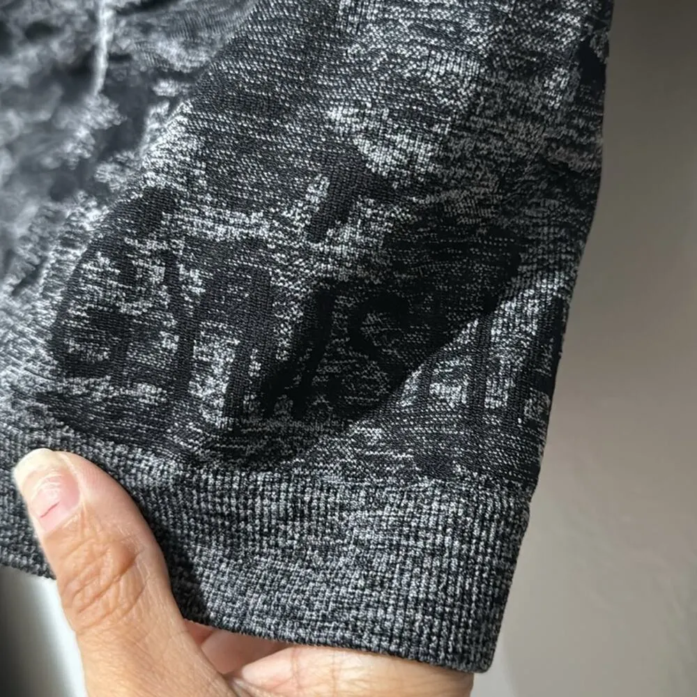 Gymshark Camouflage Seamless Crop Top Size M - Image 4