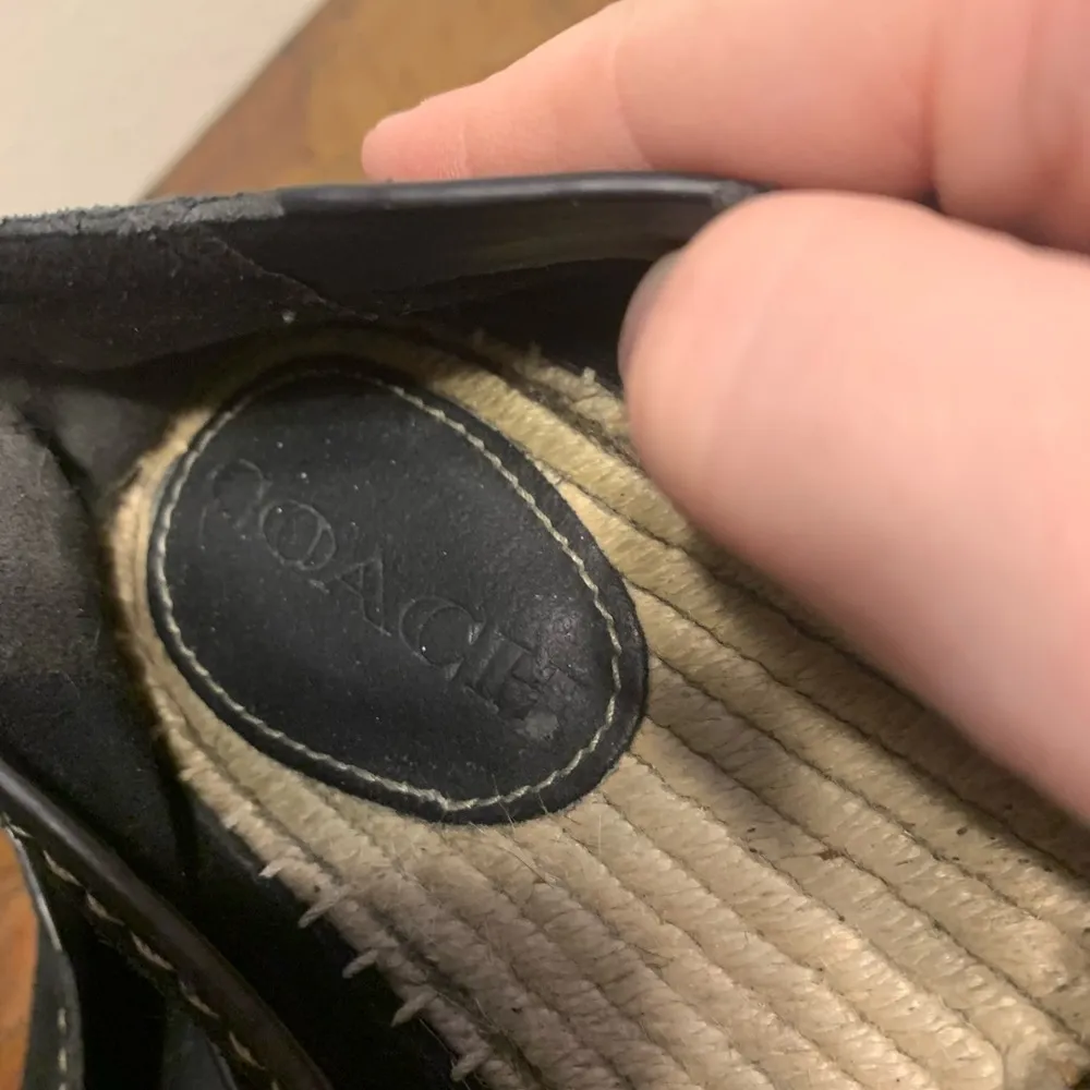 𝅺Coach suede espadrille loafers - Image 4