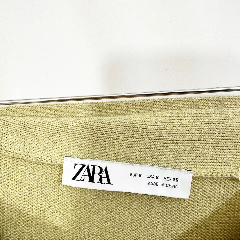 Zara Knit Wrap Mini Skirt - Image 13