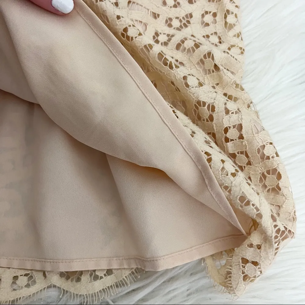 J. Crew Cream Lace Dress - Image 8