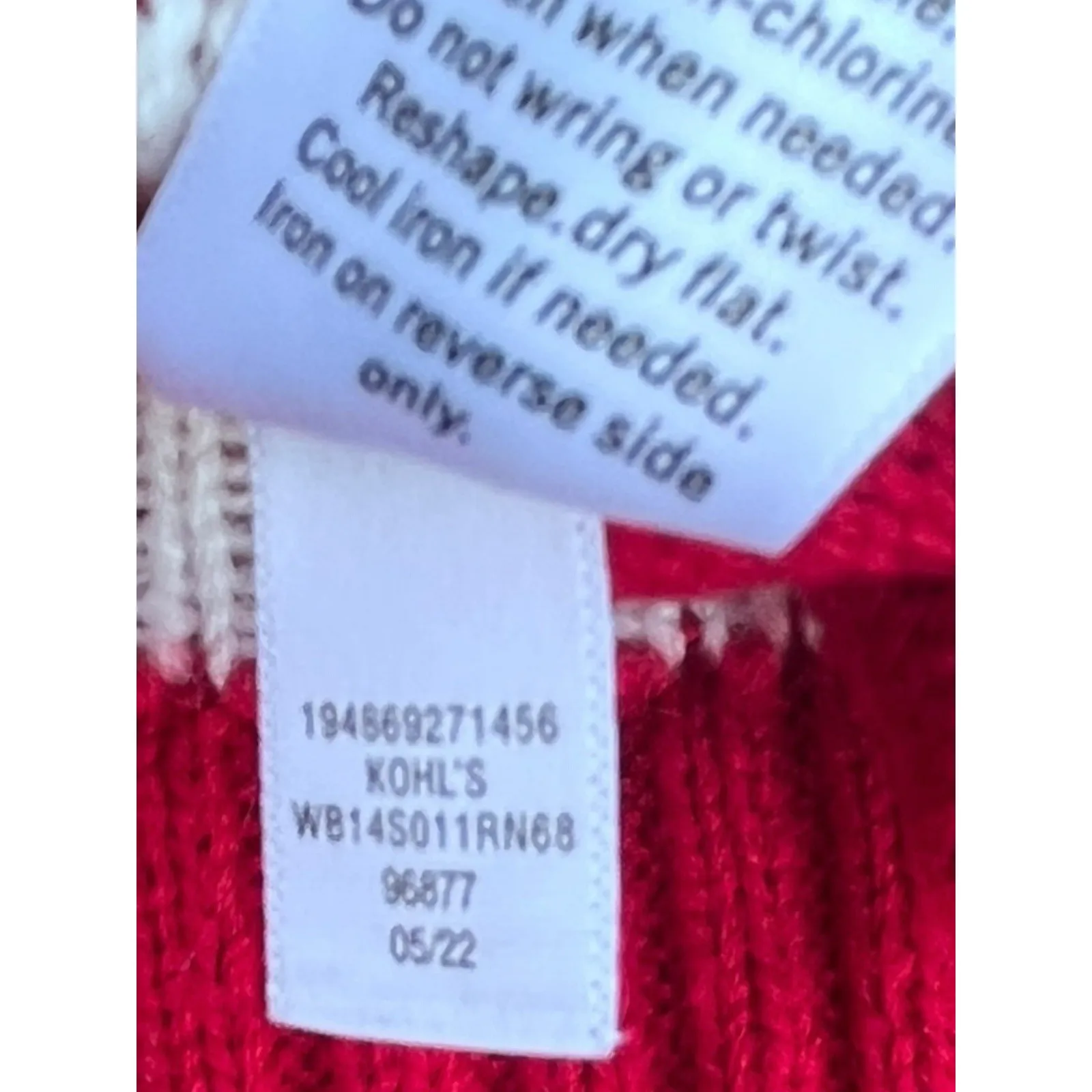 Celebrate Together Gnome Ugly Christmas Sweater Medium Santacore Holidays Party Red Size XS - Image 6