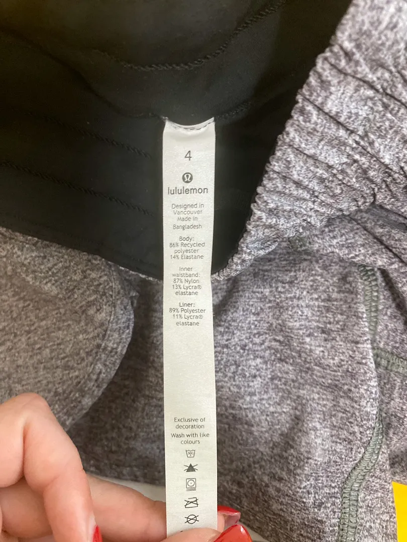 Lululemon Shorts Gray - Image 3