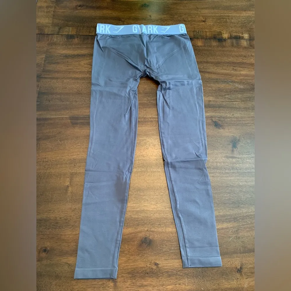 Gymshark Leggings Flex Women’s Small Grey Full Length - Image 3