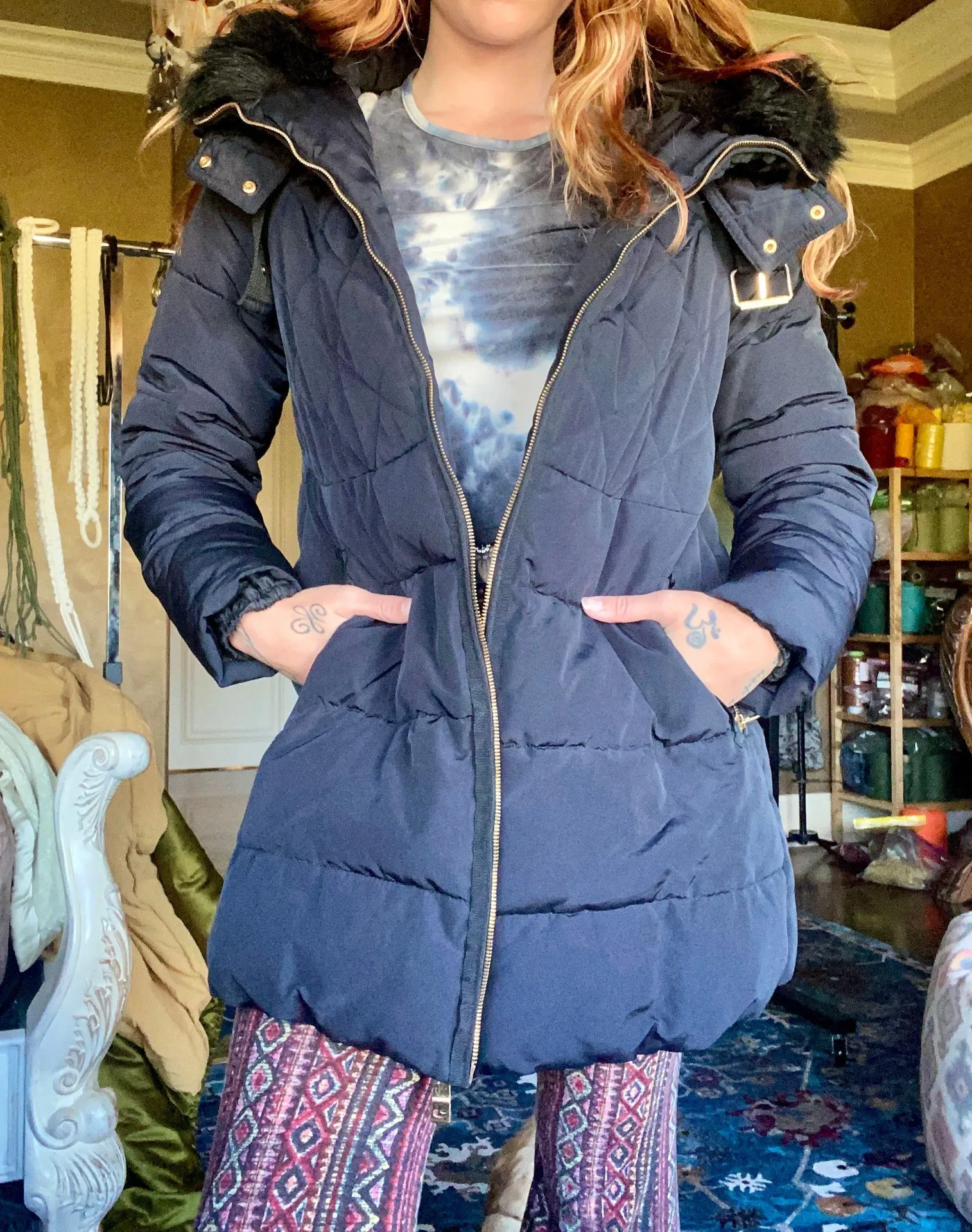 Sexy Winter Coat Hooded Adorable - Image 2