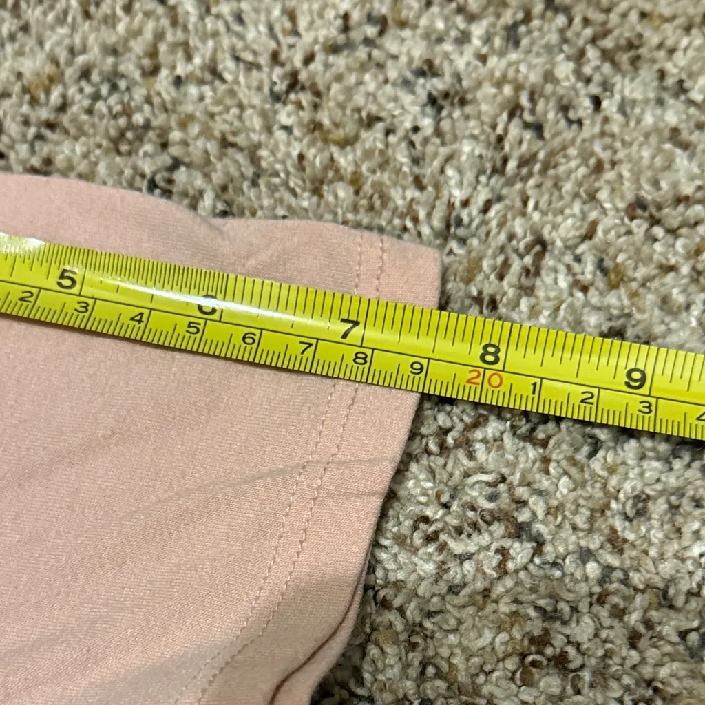 Zoe + Liv Peach Skeleton Graphic Floral Tee Keep Going Size L Boho Sunflower Top - Image 12