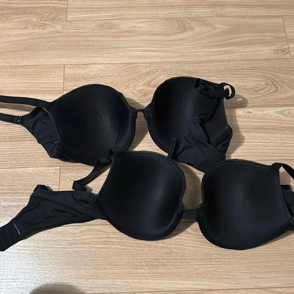 Calvin Klein Black Bra Bundle Size 36C (2) - Image 2