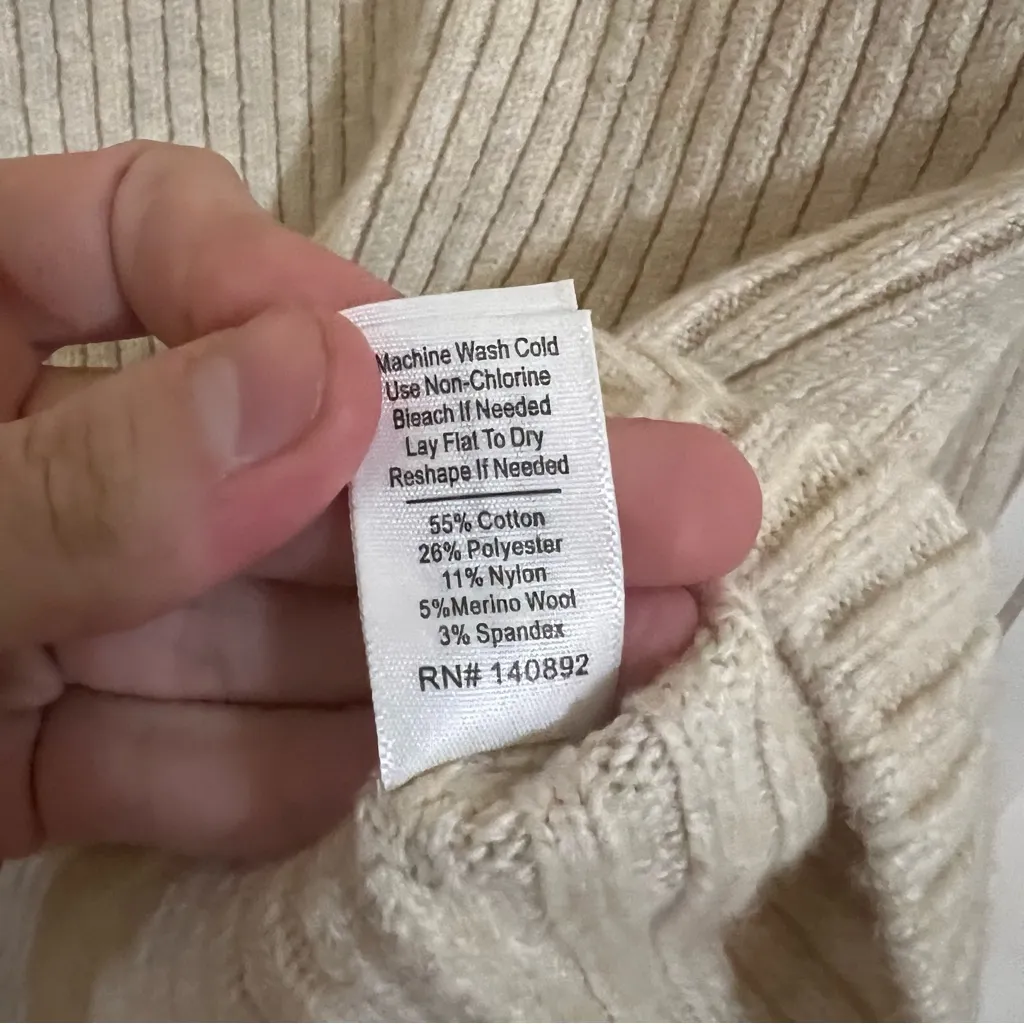 Marine Layer Oatmeal Sweater - Image 8