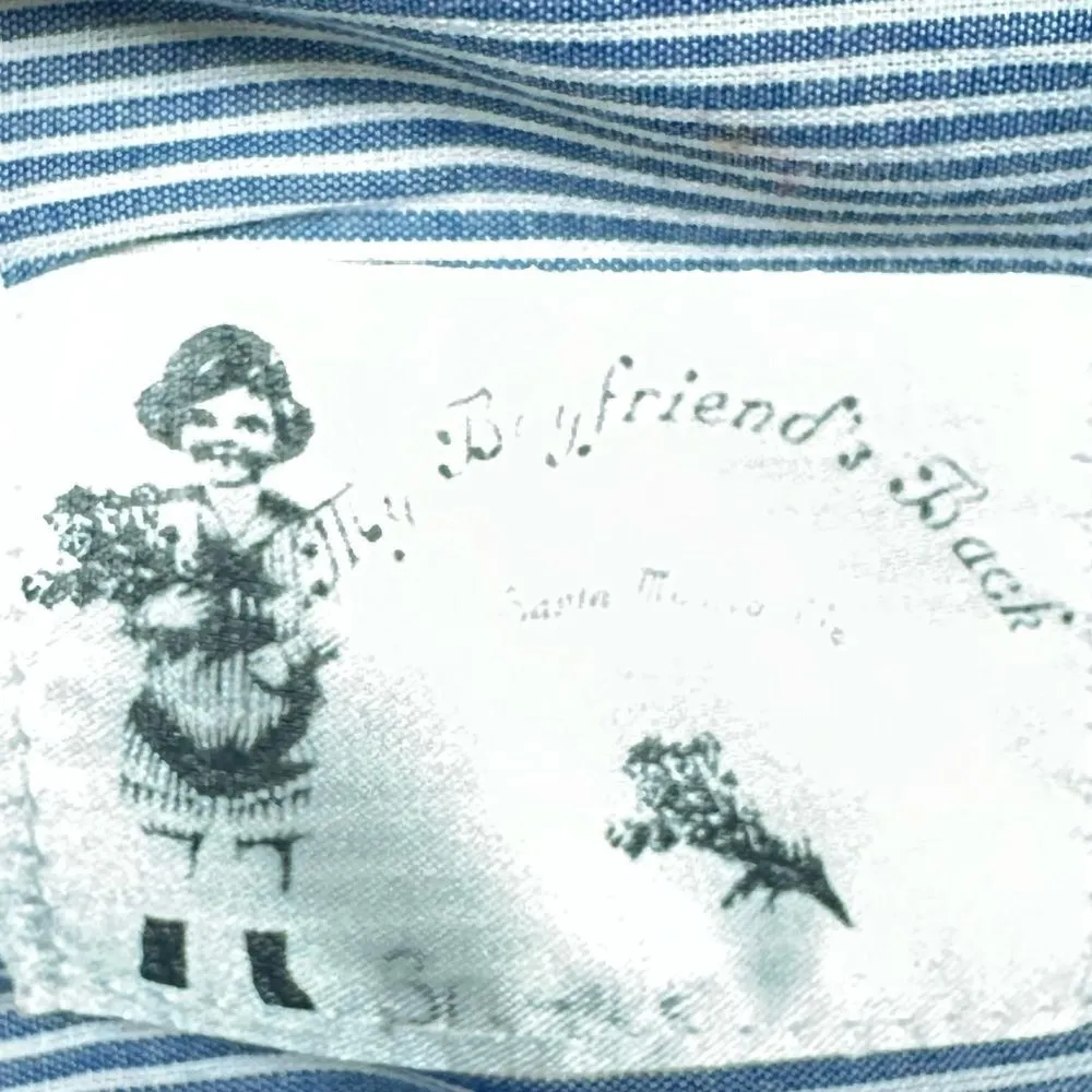 VTG My Boyfriend’s Back Santa Monica shabby chic button up jacket Size M - Image 4