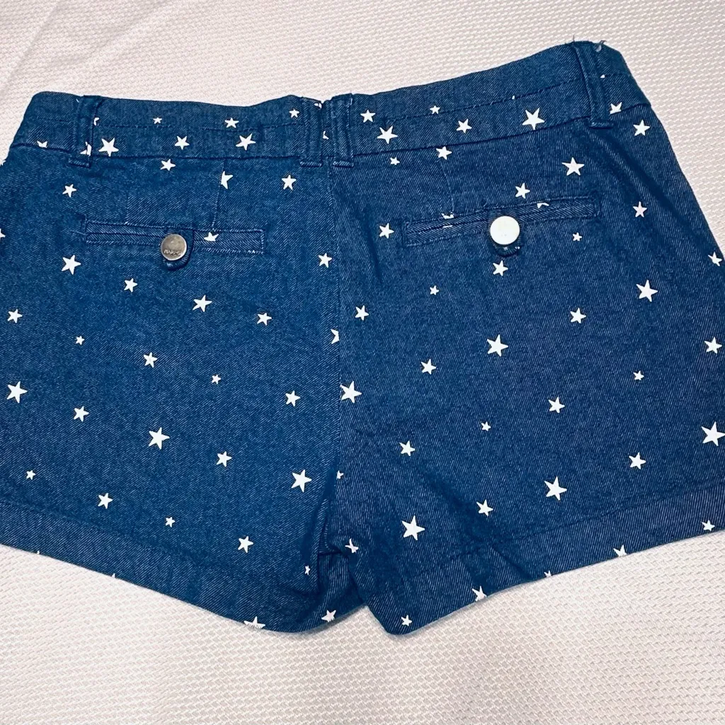 Harper Blue Jean Shorts with Tailored Fit - Image 2