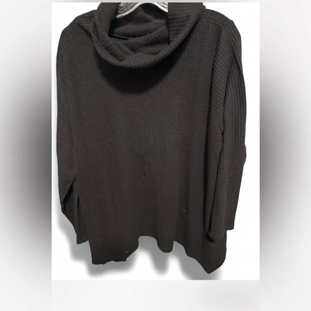 Sonoma women’s  Black Turtleneck Sweater - Image 2