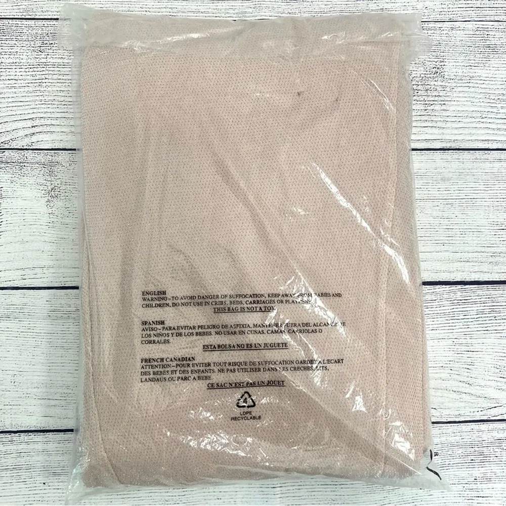 Show Me Your MuMu Godshaw Goddess Gown Dress Dancing Queen Shine Blush Size XL - Image 7