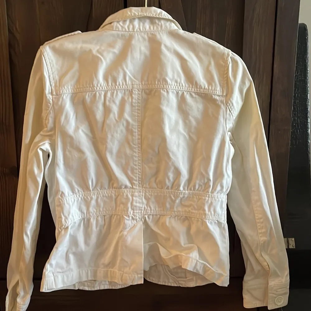 Gap white cotton blazer​ - Image 3
