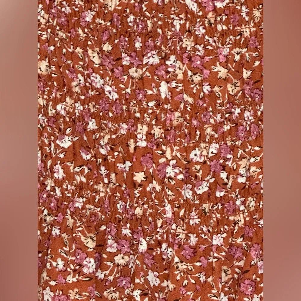 ULTRA FLIRT Smocked Peplum Top - Image 2