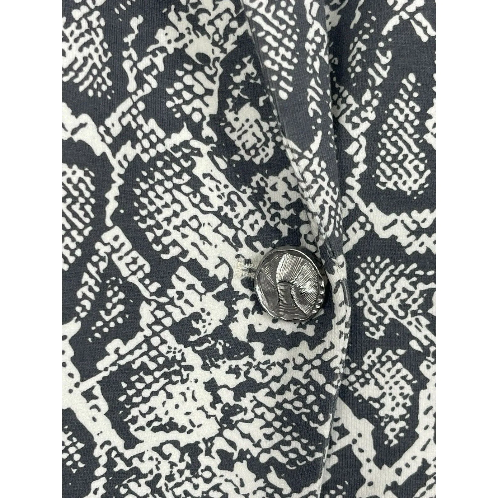 Women With Control 2X Blazer Jacket Snakeskin Print Stretch Sculpting NWT - Image 4