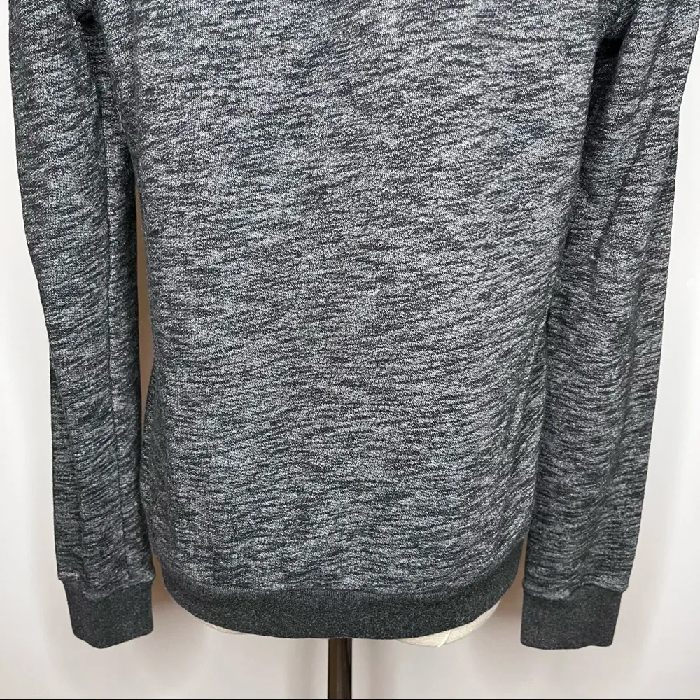 PINK VICTORIA’S SECRET Charcoal Gray Black Half Zip Pullover XS Love Pink - Image 10