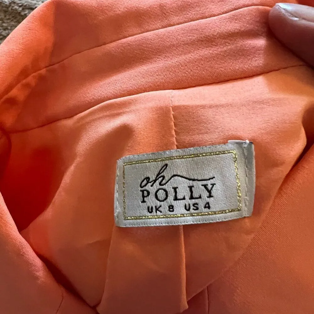 Oh Polly size 4 cropped blazer - Image 7