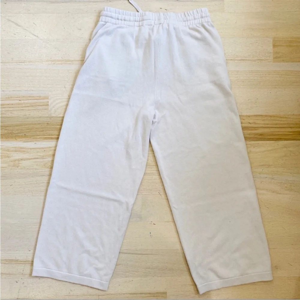 360 Cashmere cashmere cotton blend straight ankle cropped pants NEW - Image 3