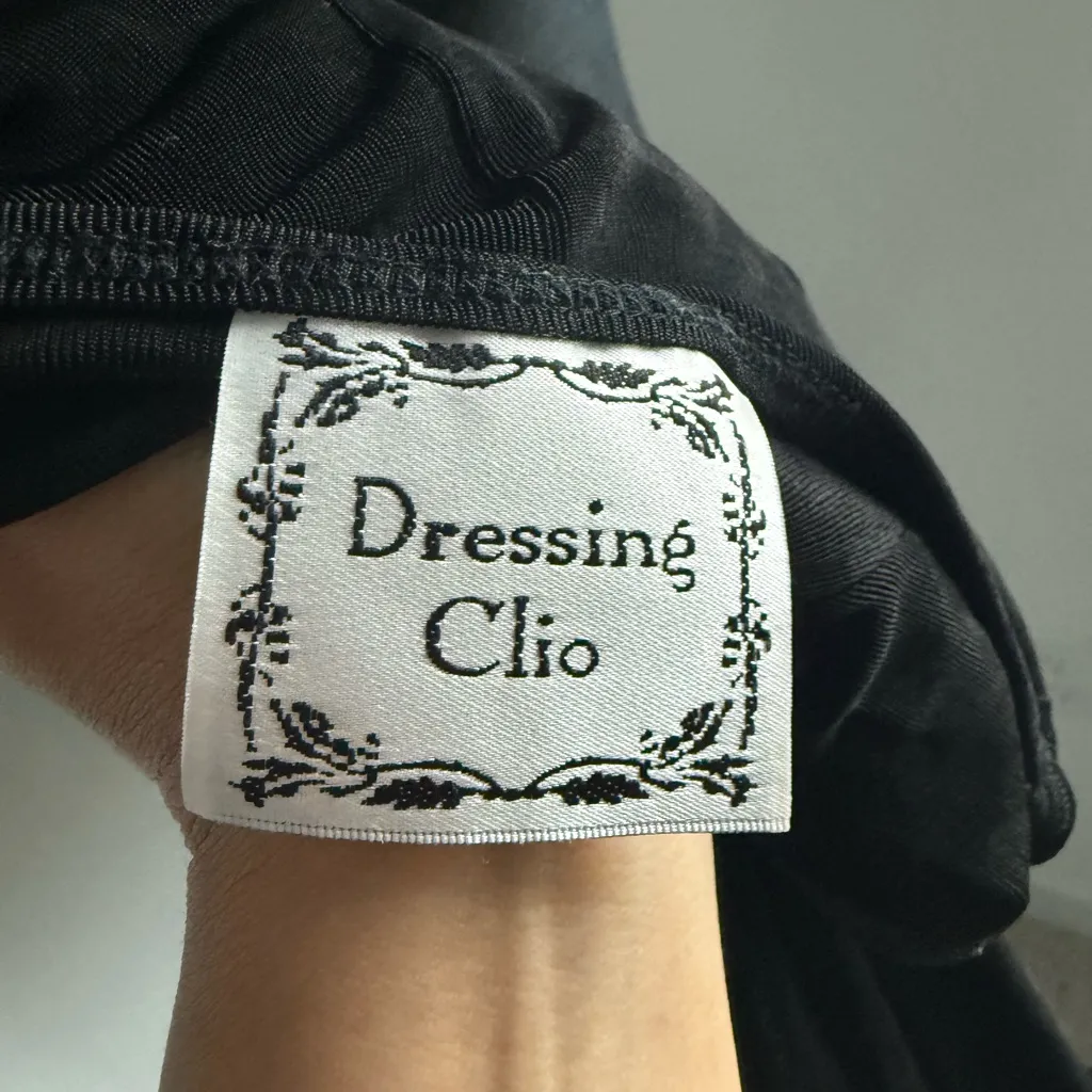 Clio Elegant Black Maxi Dress Size L - Image 2
