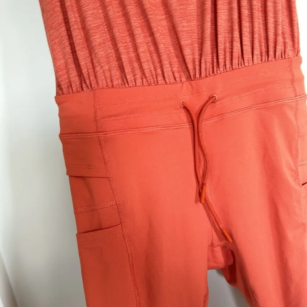 FP Movement XS Onesie Free People Off to the Races Sleeveless Apricot NWT *read - Image 3