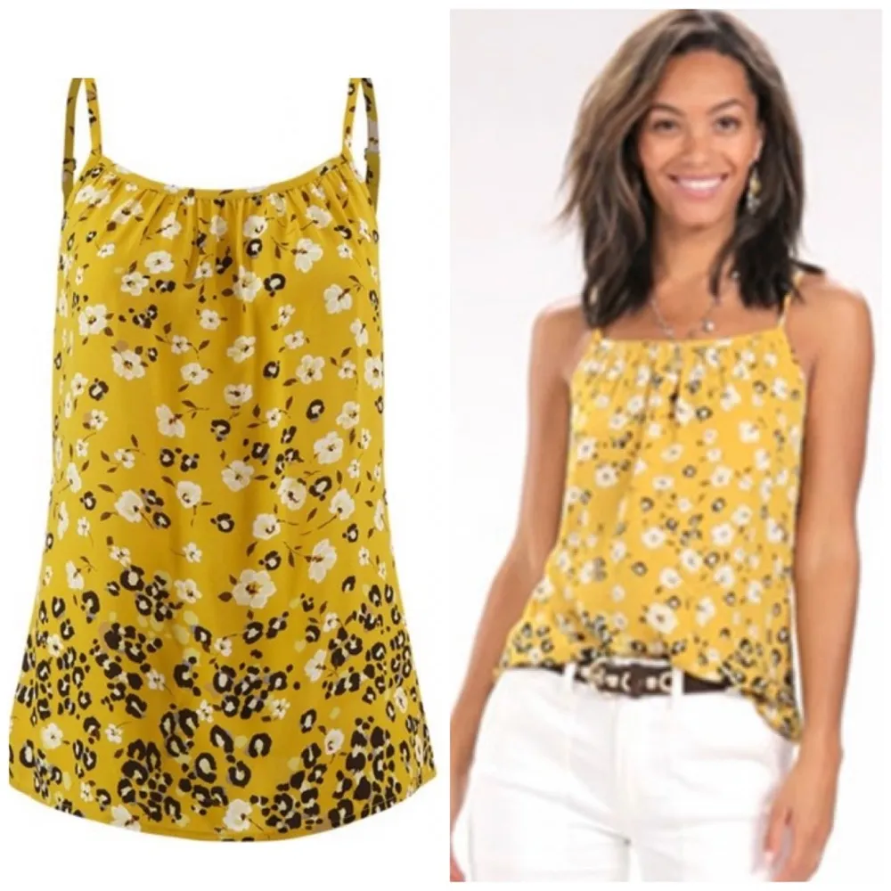 cabi • couple floral leopard cami #5735 - Image 42