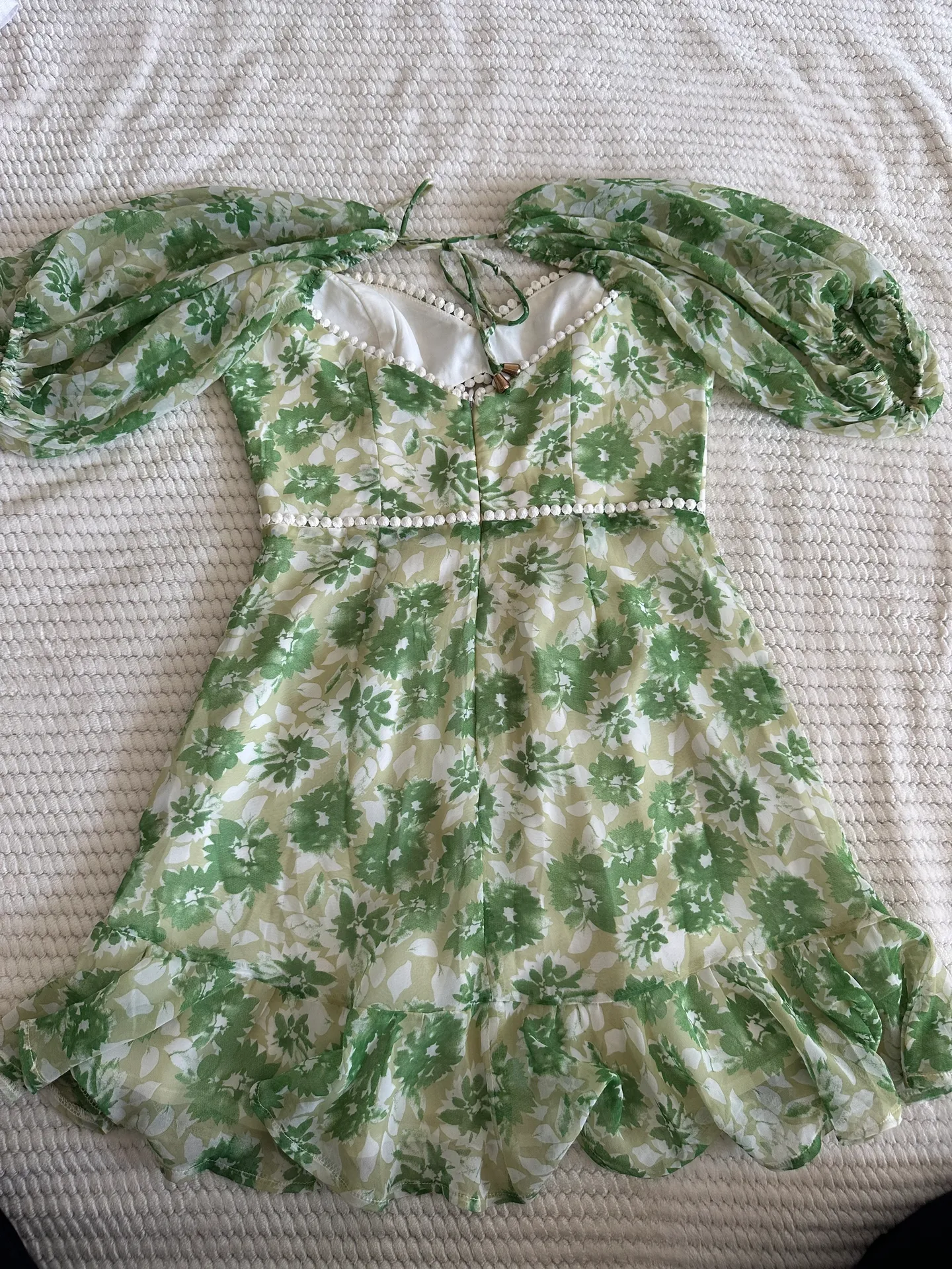 DRINKING GAMES DRESS GREEN - Image 4