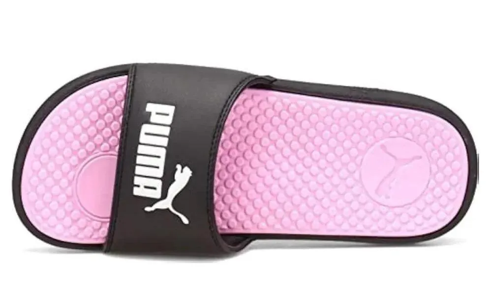 PUMA Cool Cat 2.0 BX Slide Puma Black / Puma White / Pink Size 7 New w/ Tags - Image 2