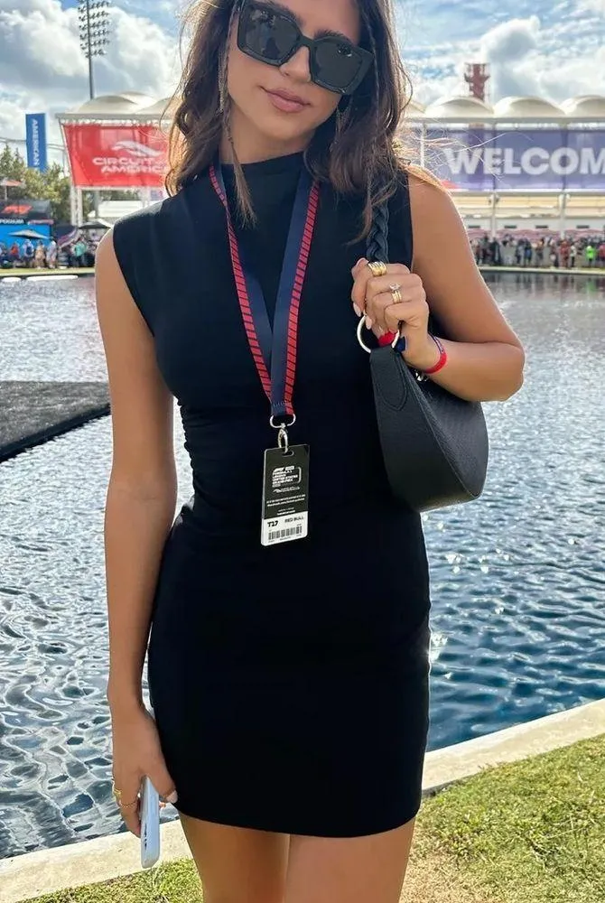 REFORMATION Alden Black Knit Mini Dress S - Image 2